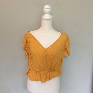 Yellow summer shirt